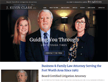 Tablet Screenshot of fortworth-civil-attorney.com
